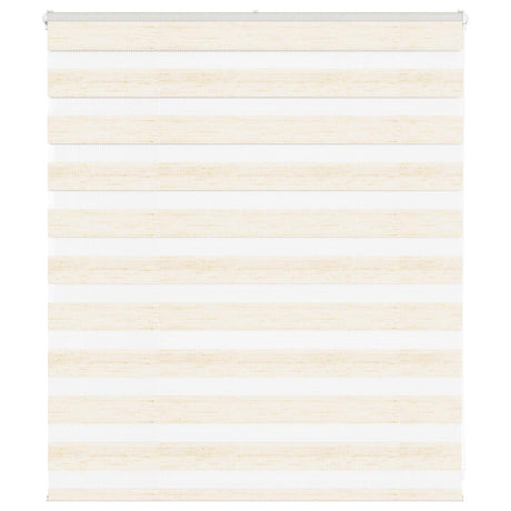 Vidaxx Zebra-Rollo 130x100 cm Stoffbreite 125,9 cm Marmorbeige