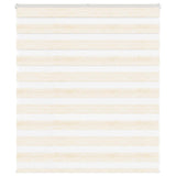 Vidaxx Zebra-Rollo 135x100 cm Stoffbreite 130,9 cm Marmorbeige