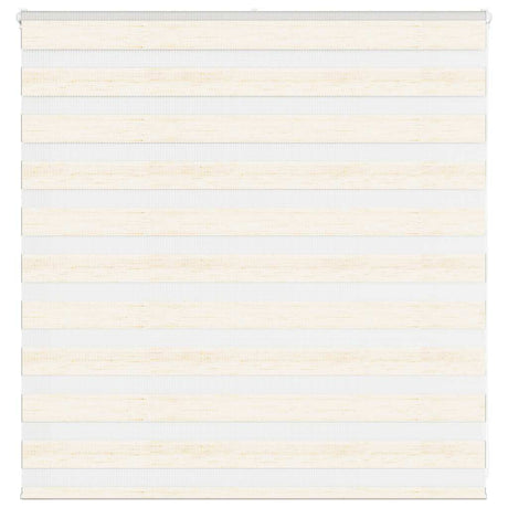 VidaXL Zebra-Rollo 140x100 cm Stoffbreite 135,9 cm Marmorbeige