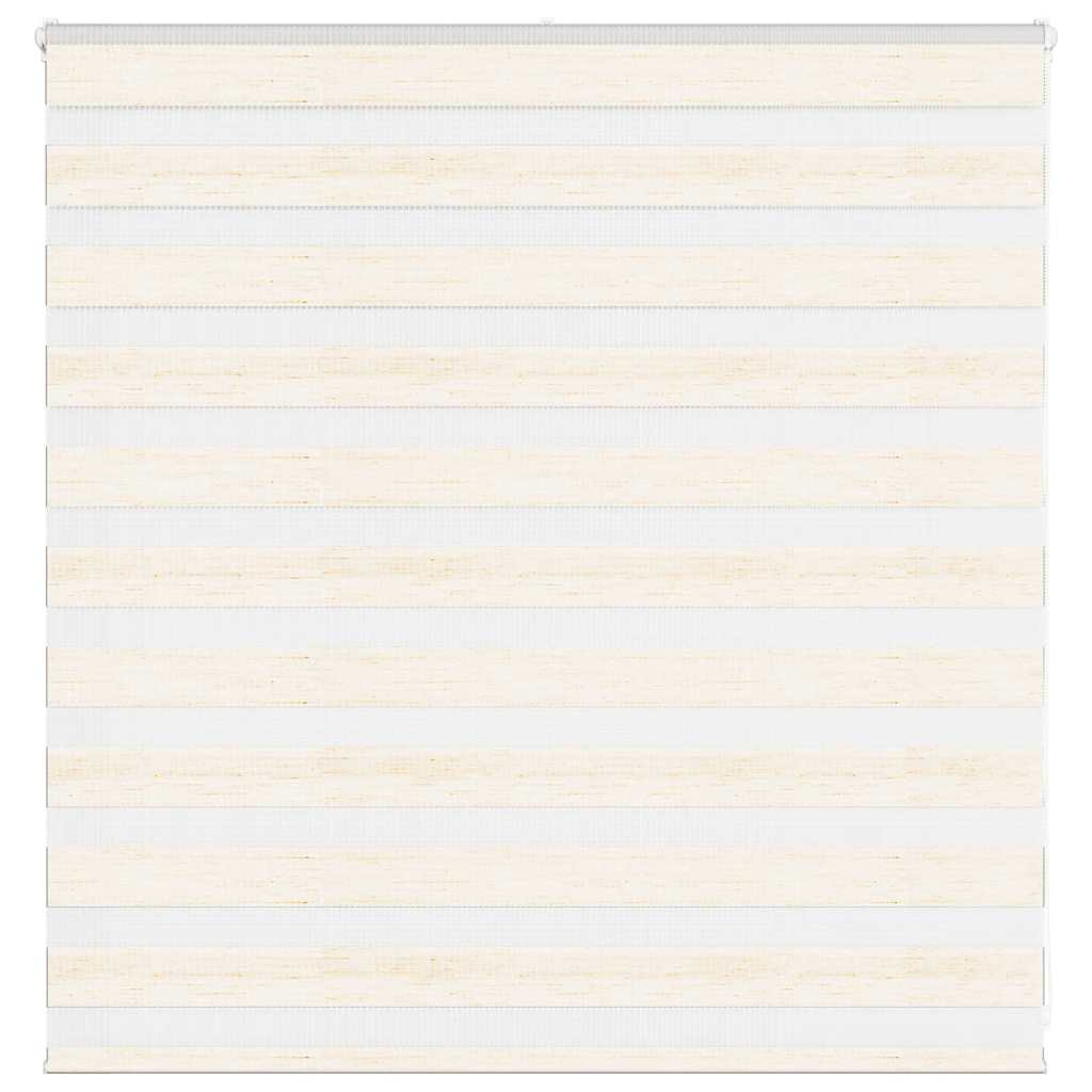 Vidaxl Zebra Rouleau aveugle 145x100 cm Largeur de poussière 140,9 cm Marmerbeige