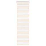 VidaXL Zebrarollo 40x150 cm Stoffbreite 35,9 cm Polyester Marmor Beige