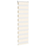 Vidaxl Zebra aveugle 50x150 cm Largeur de poussière 55,9 cm Marmerbeige en polyester