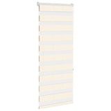VidaXL Zebrarollo 60x150 cm Stoffbreite 55,9 cm Polyester Marmor Beige
