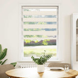 VidaXL Zebrarollo 80x150 cm Stoffbreite 75,9 cm Polyester Marmor Beige