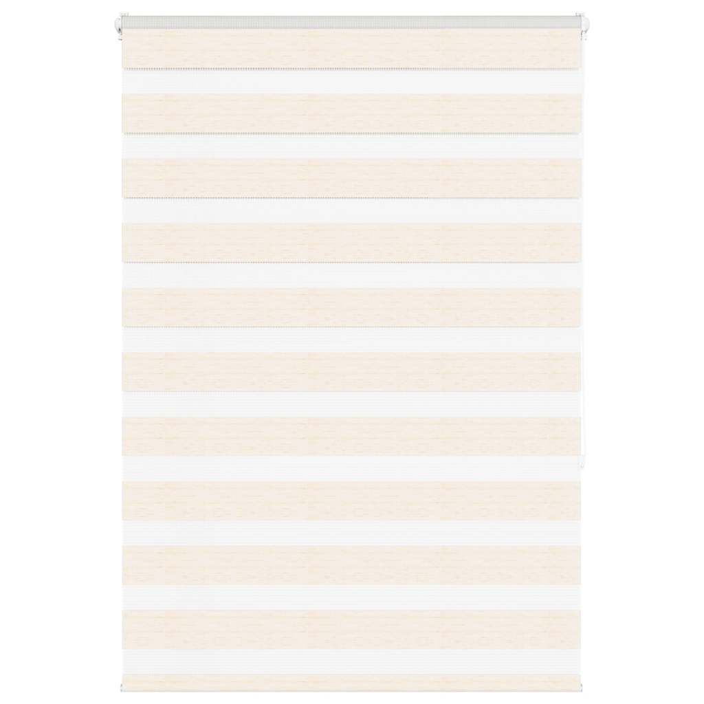 Vidaxl zebra rolgordijn 100x150 cm stofbreedte 95,9 cm marmerbeige