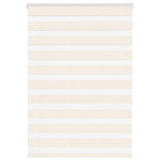 VidaXL Zebrarollo 105x150cm Stoffbreite 100,9cm Polyester Marmor Beige