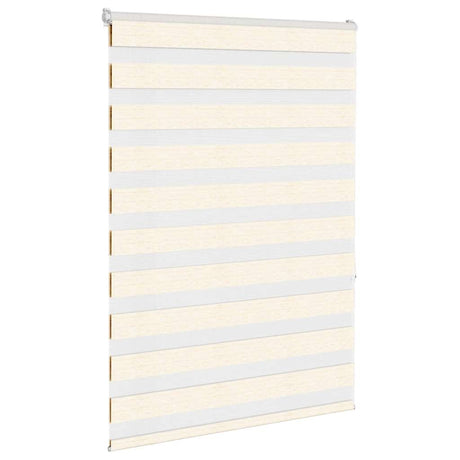 VidaXL Zebra-Rollo 110x150 cm Stoffbreite 105,9 cm Marmorbeige