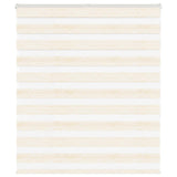 Vidaxl Zebra Roller Blind 120x150 cm Staubbreite 115,9 cm Marmerbeige