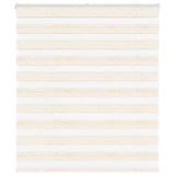 Vidaxl Zebra Rouleau aveugle 135x150 cm Largeur de poussière 130,9 cm Marmerbeige