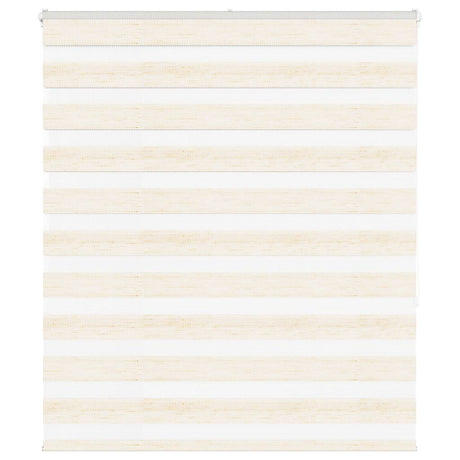 Vidaxx Zebra-Rollo 135x150 cm Stoffbreite 130,9 cm Marmorbeige