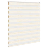 Vidaxx Zebra-Rollo 135x150 cm Stoffbreite 130,9 cm Marmorbeige