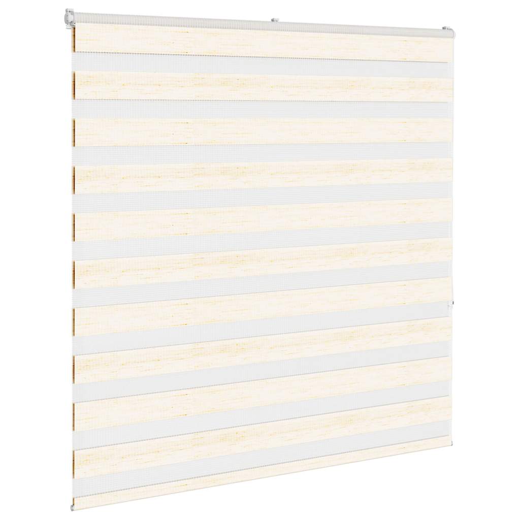 VidaXL Zebrarollo 145x150cm Stoffbreite 140,9cm Polyester Marmor Beige