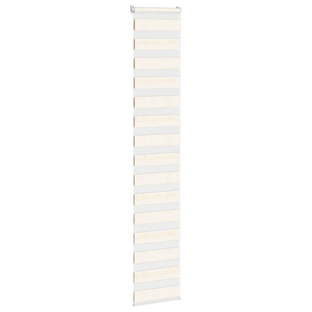 VidaXL Zebra-Rollo 40x200 cm Stoffbreite 35,9 cm Marmorbeige