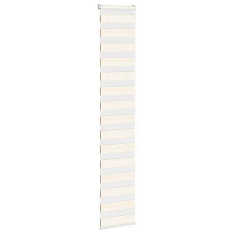 VidaXL Zebra-Rollo 40x200 cm Stoffbreite 35,9 cm Marmorbeige