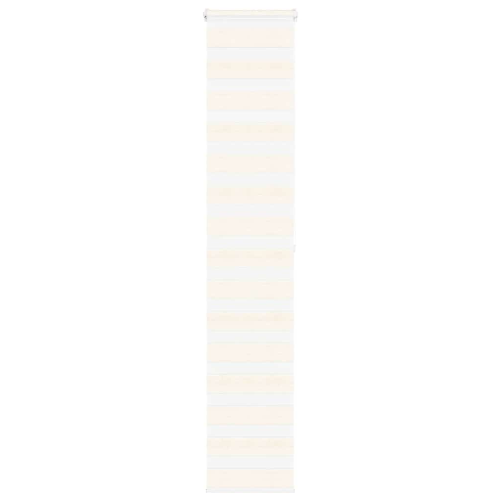 Vidaxl Zebra Rouleau aveugle 45x200 cm Largeur de poussière 40,9 cm Marmerbeige