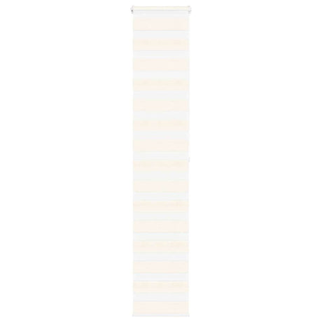 VidaXL Zebra-Rollo 45x200 cm Stoffbreite 40,9 cm Marmorbeige