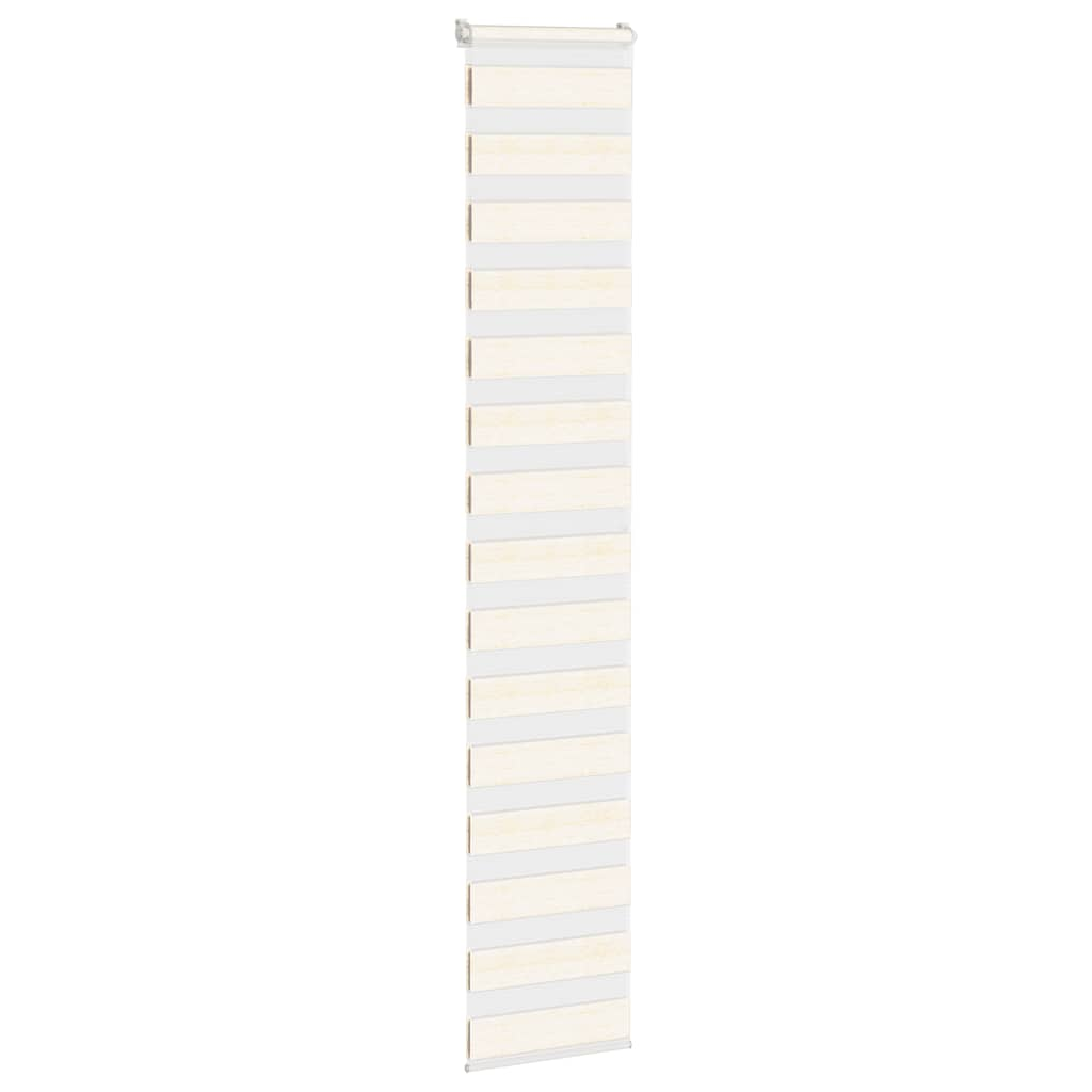 Vidaxl zebra Roller Blind 45x200 cm Šířka prachu 40,9 cm Marmerbeige