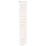 Vidaxl zebra Roller Blind 45x200 cm Šířka prachu 40,9 cm Marmerbeige