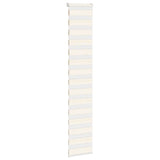 VidaXL Zebra-Rollo 45x200 cm Stoffbreite 40,9 cm Marmorbeige