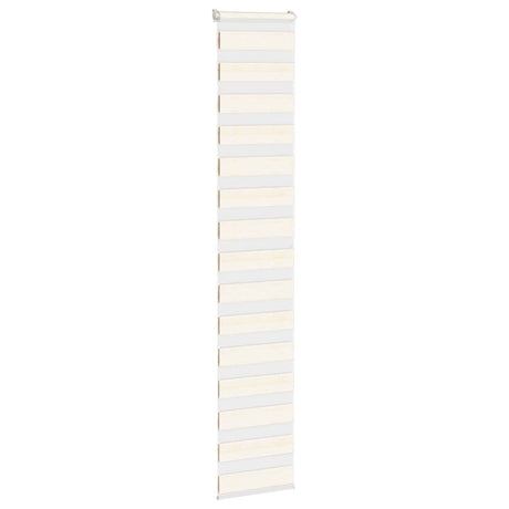 VidaXL Zebra-Rollo 45x200 cm Stoffbreite 40,9 cm Marmorbeige
