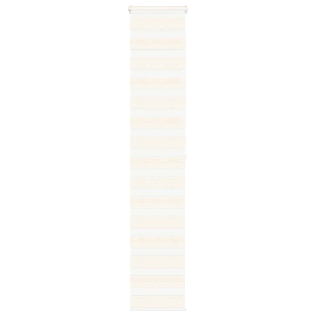 Vidaxl Zebra Rouleau aveugle 50x200 cm Largeur de poussière 45,9 cm Marmerbeige