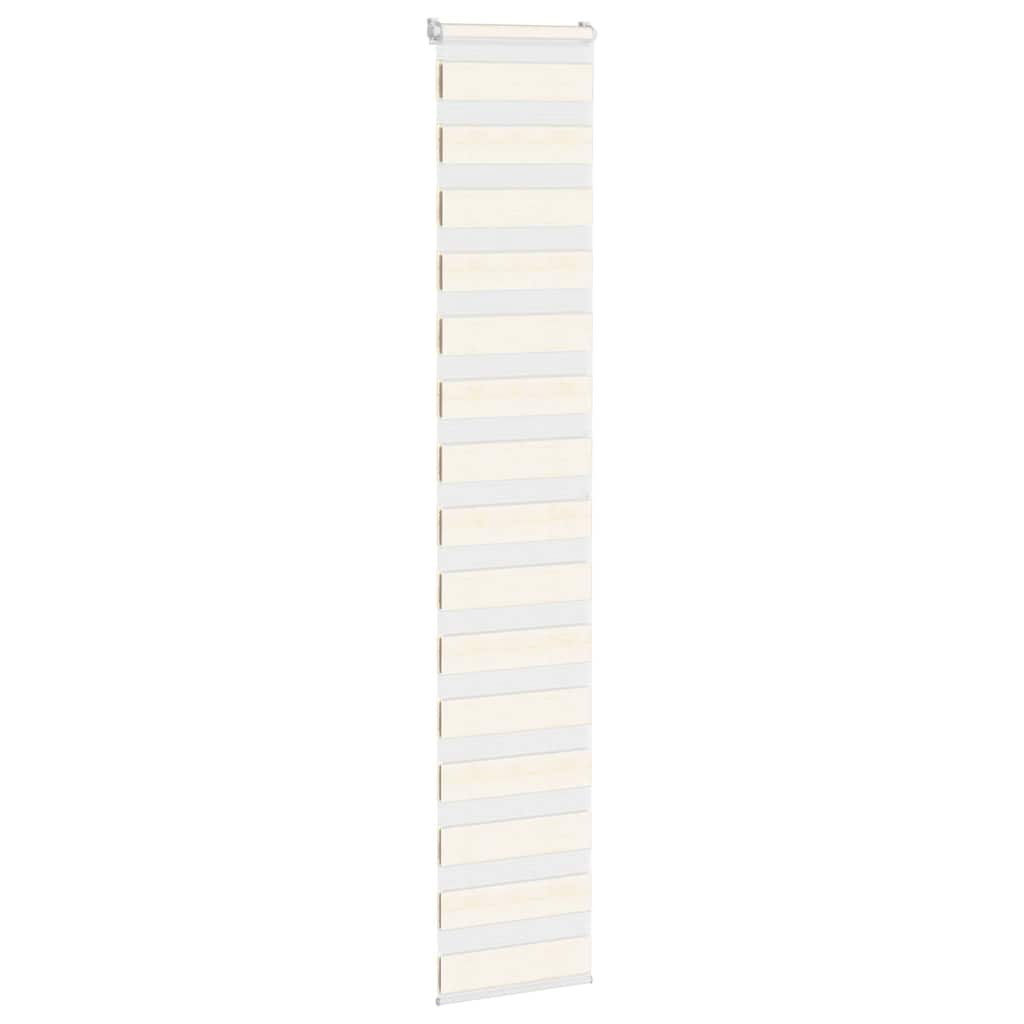 Vidaxl Zebra Rouleau aveugle 50x200 cm Largeur de poussière 45,9 cm Marmerbeige