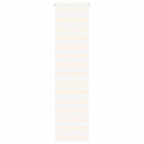 Vidaxx Zebra-Rollo 65x200 cm Stoffbreite 60,9 cm Marmorbeige