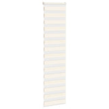 Vidaxx Zebra-Rollo 65x200 cm Stoffbreite 60,9 cm Marmorbeige
