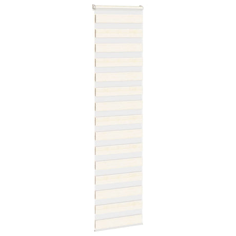 Vidaxx Zebra-Rollo 65x200 cm Stoffbreite 60,9 cm Marmorbeige
