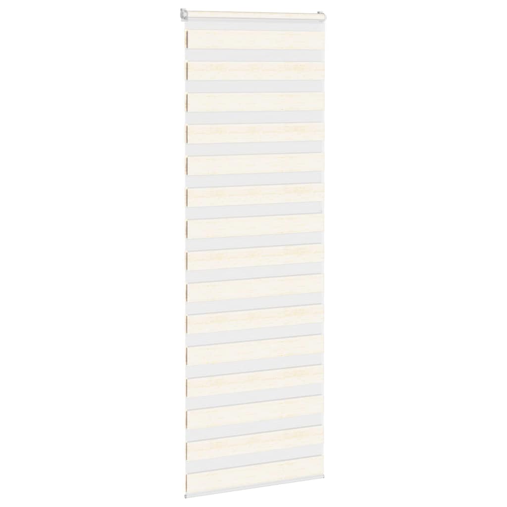 Vidaxl zebra rolgordijn 70x200 cm stofbreedte 65,9 cm marmerbeige