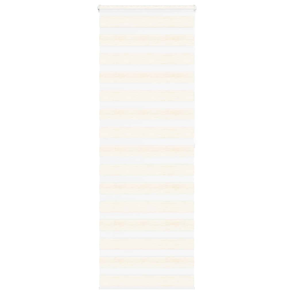 Vidaxl Zebra Roller Blind 75x200 cm Šířka prachu 70,9 cm Marmerbeige