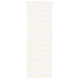 Vidaxl Zebra Roller Blind 75x200 cm Šířka prachu 70,9 cm Marmerbeige