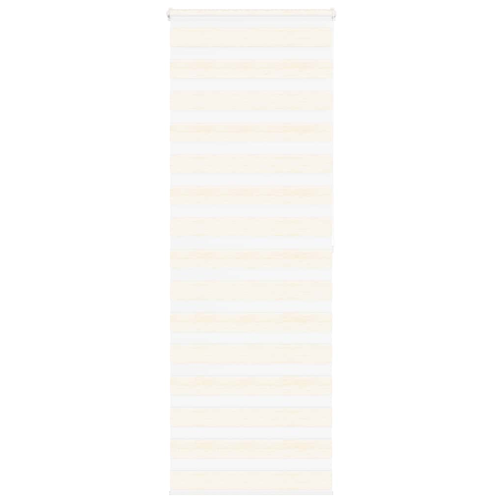 Vidaxl zebra rolgordijn 85x200 cm stofbreedte 80,9 cm marmerbeige