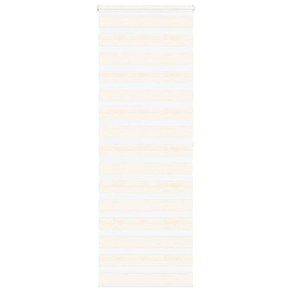 VidaXL Zebra-Rollo 90x200 cm Stoffbreite 85,9 cm Marmorbeige