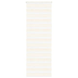 VidaXL Zebra-Rollo 90x200 cm Stoffbreite 85,9 cm Marmorbeige