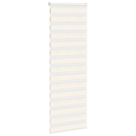 VidaXL Zebra-Rollo 90x200 cm Stoffbreite 85,9 cm Marmorbeige