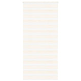 Vidaxl Zebra Roller Blind 95x200 cm Staubbreite 90,9 cm Marmerbeige