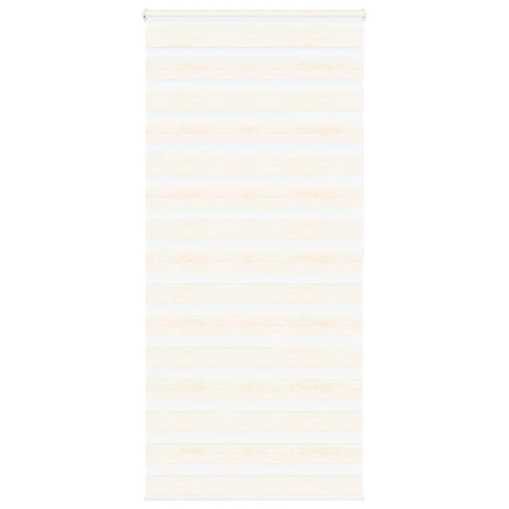 Vidaxl zebra rolgordijn 100x200 cm stofbreedte 95,9 cm marmerbeige