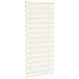 Vidaxl Zebra Rouleau aveugle 105x200 cm Largeur de poussière 100,9 cm Marmerbeige