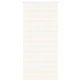 Vidaxl Zebra Roller Blind 115x200 cm ancho de polvo 110.9 cm marmerbeige