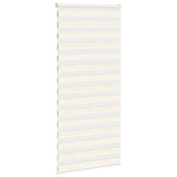 Vidaxx Zebra-Rollo 115x200 cm Stoffbreite 110,9 cm Marmorbeige