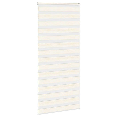 Vidaxx Zebra-Rollo 115x200 cm Stoffbreite 110,9 cm Marmorbeige