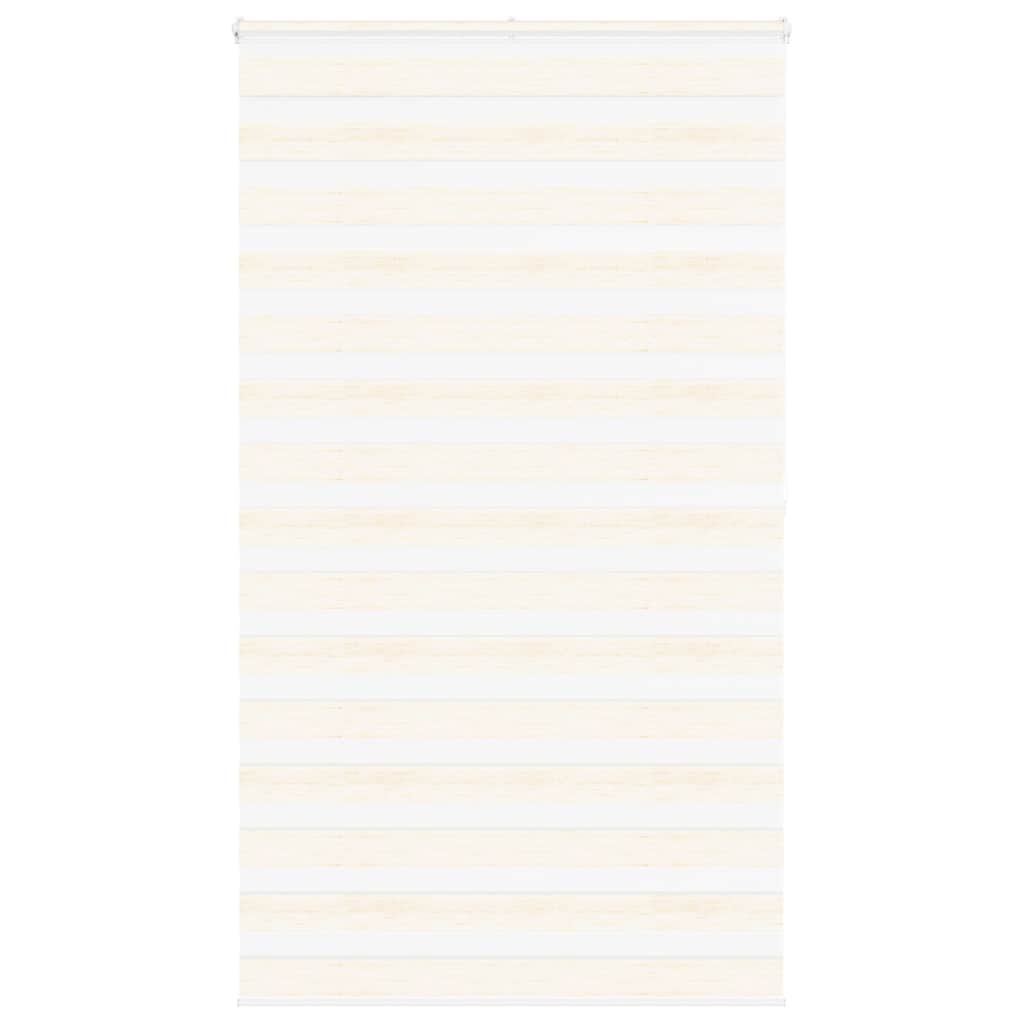 VidaXL Zebra-Rollo 125x200 cm Stoffbreite 120,9 cm Marmorbeige