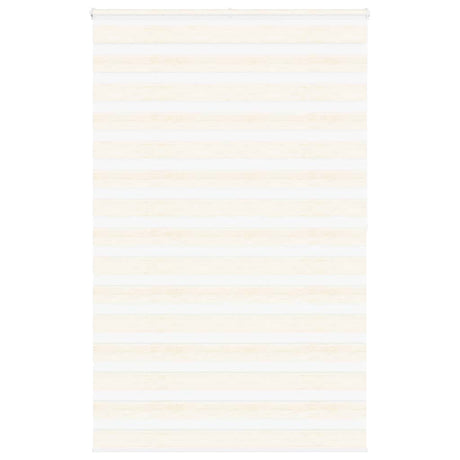Vidaxx Zebra-Rollo 140x200 cm Stoffbreite 135,9 cm Marmorbeige