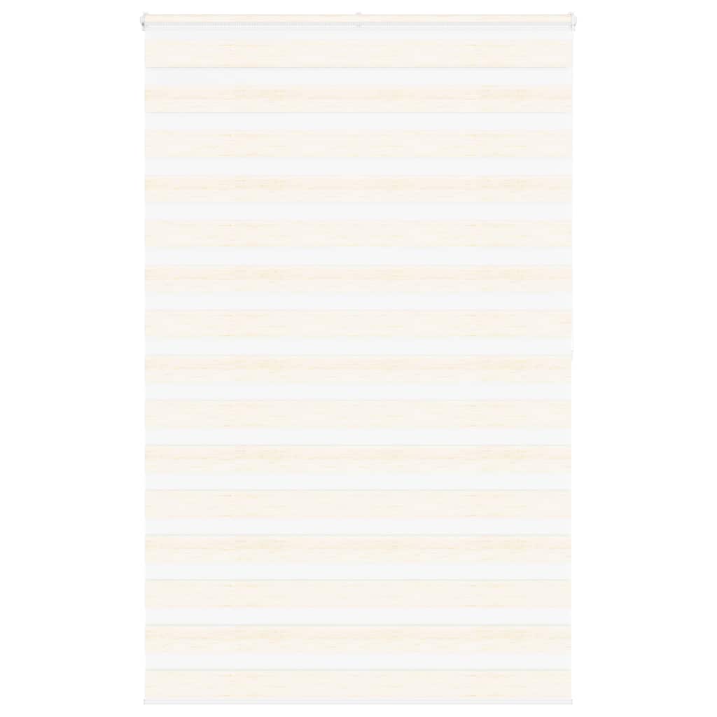 VidaXL Zebra-Rollo 145x200 cm Stoffbreite 140,9 cm Marmorbeige