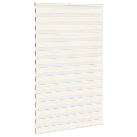 VidaXL Zebra-Rollo 145x200 cm Stoffbreite 140,9 cm Marmorbeige