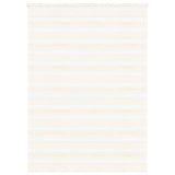 Vidaxl Zebra Roller Blind 155x200 cm Stoffbreite 150,9 cm Marmerbeige