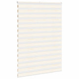 Vidaxl Zebra Roller Blind 155x200 cm Stoffbreite 150,9 cm Marmerbeige