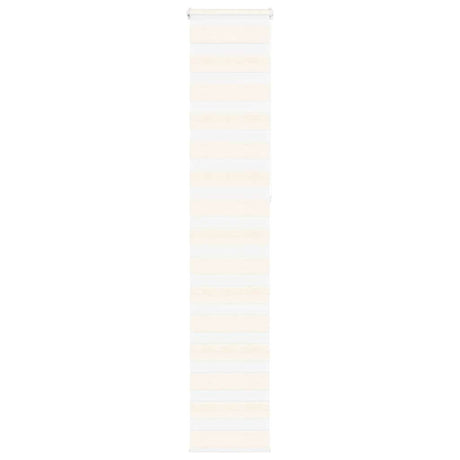 VidaXL Zebra-Rollo 45x230 cm Stoffbreite 40,9 cm Marmorbeige