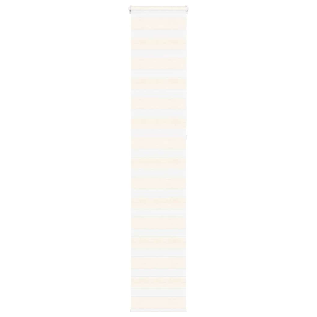 VidaXL Zebra-Rollo 50x230 cm Stoffbreite 45,9 cm Marmorbeige